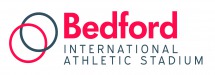 Bedford International Athletic Stadium logo